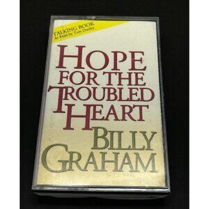 Billy Graham Hope For The Troubled Heart Cassette Tape Talking Book Tom Dooley